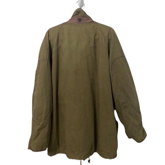 Timberland Weathergear Green Barn Field Coat, Men’s Size XL - Picture 4 of 12